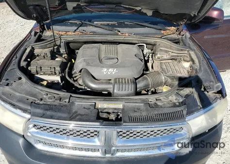 2012 Dodge Durango Sxt z USA, uszkodzony, nr VIN 1C4RDJAGXCC169457